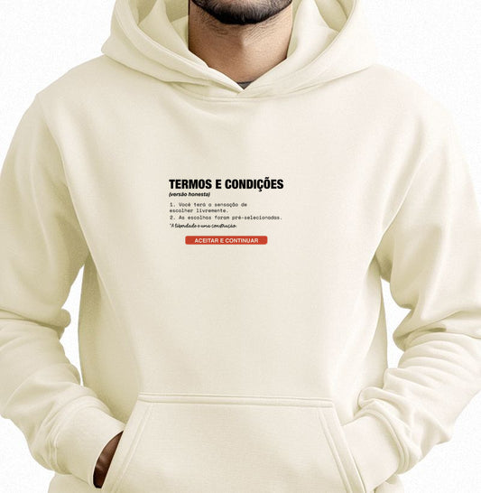Moletom Hoodie Off-White Unissex - Default Honesto | Exallaxe