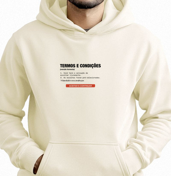 Moletom Hoodie Off-White Unissex - Default Honesto | Exallaxe