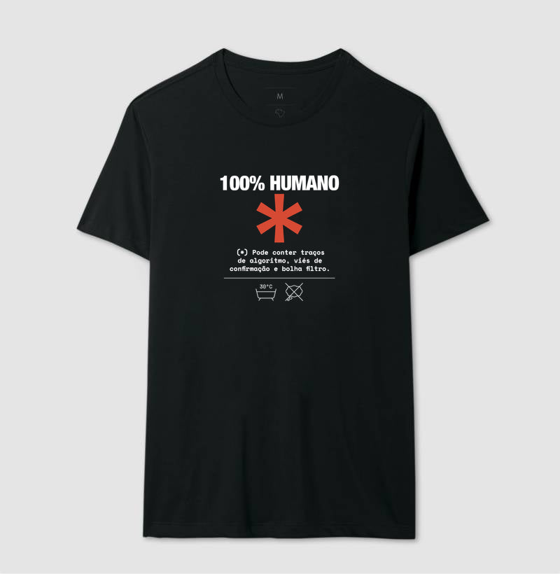 Camiseta Preta Unissex - Decomposition Label | Exallaxe