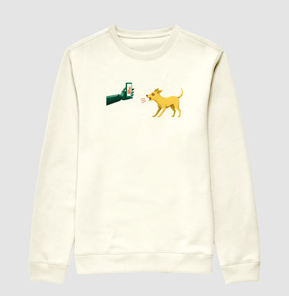 Suéter Moletom Off-White Unissex - Pixel Instinto | Exallaxe