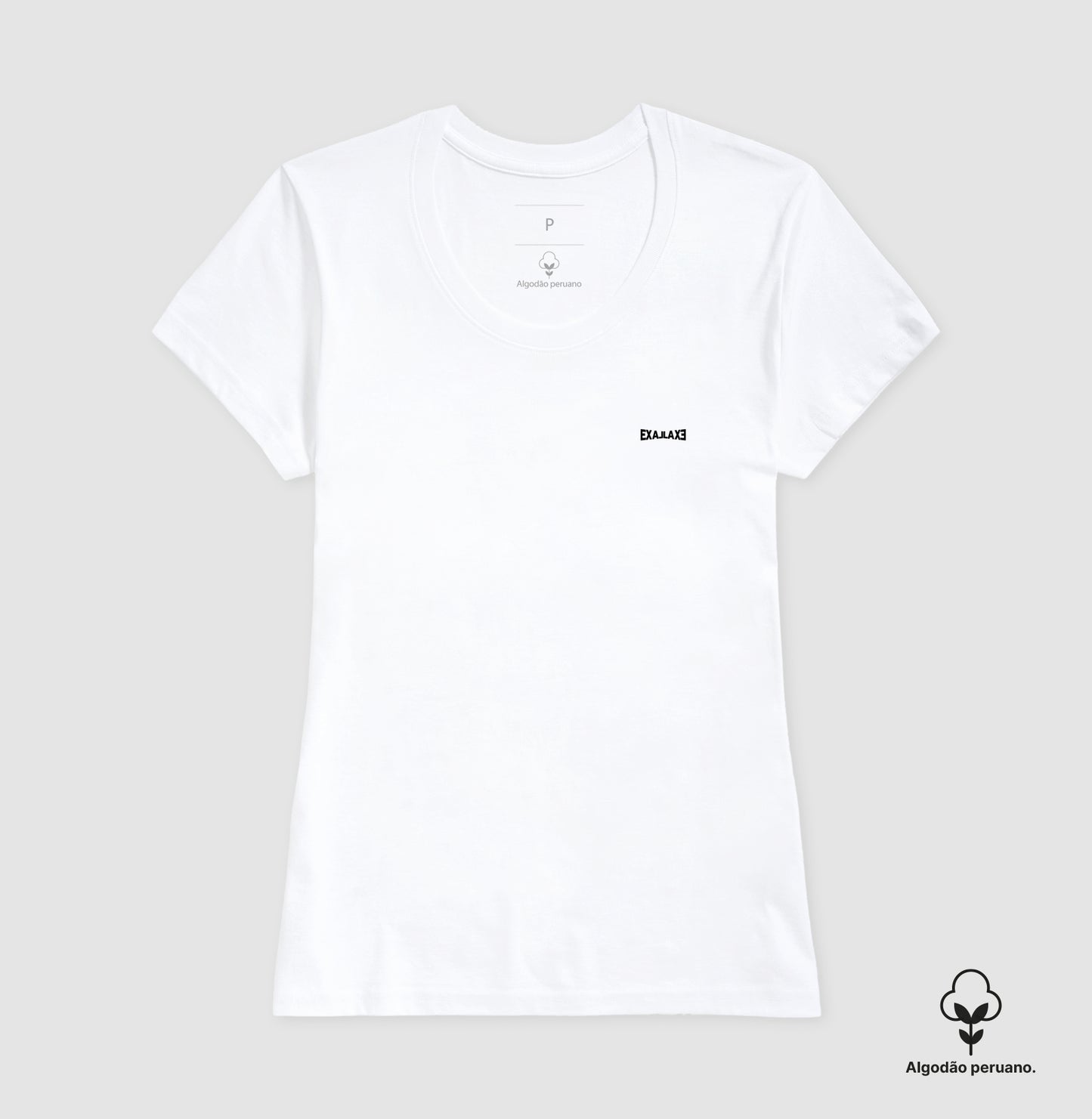 Camiseta Branca PIMA Feminina - Anonymous Manifest