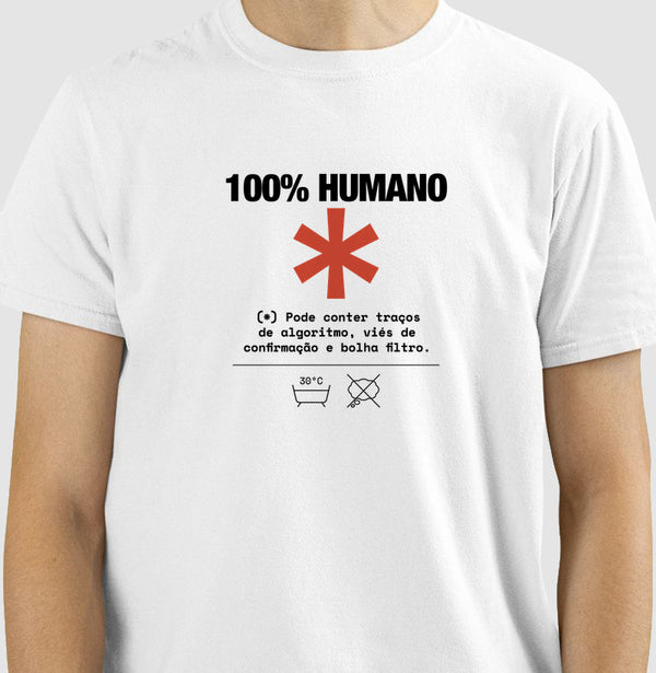 Camiseta Branca Unissex - Decomposition Label