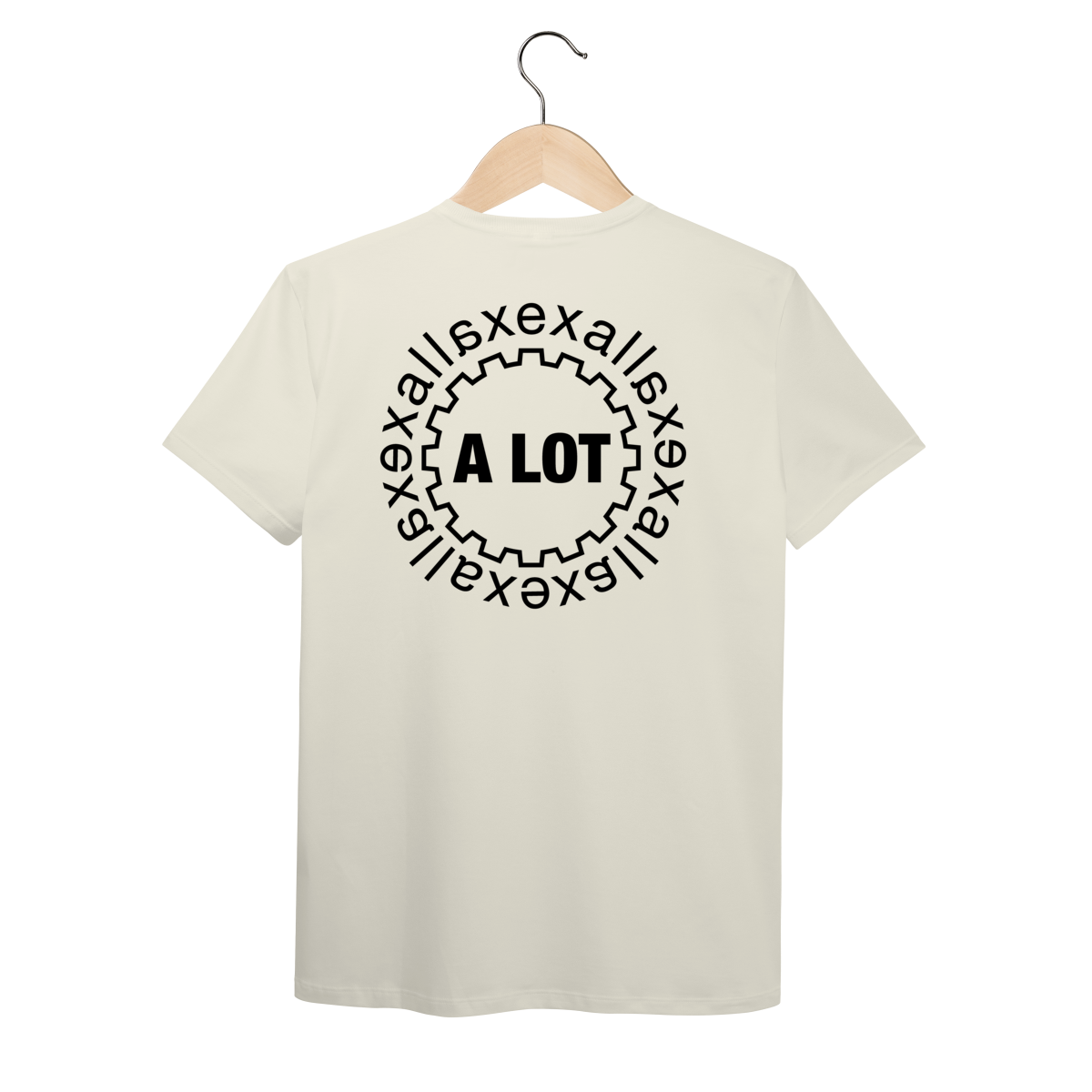 Camiseta Marfim PIMA Unissex - Escape In