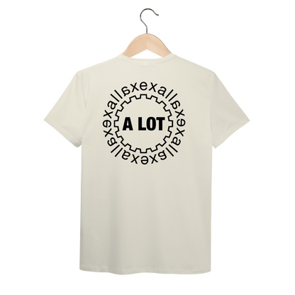 Camiseta Marfim PIMA Unissex - Escape In