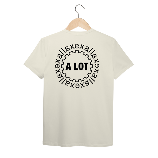 Camiseta Marfim PIMA Unissex - Escape In