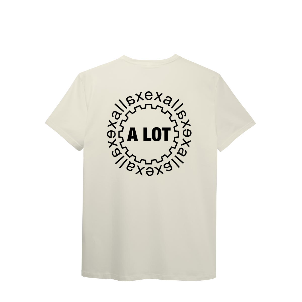 Camiseta Marfim PIMA Unissex - Escape In