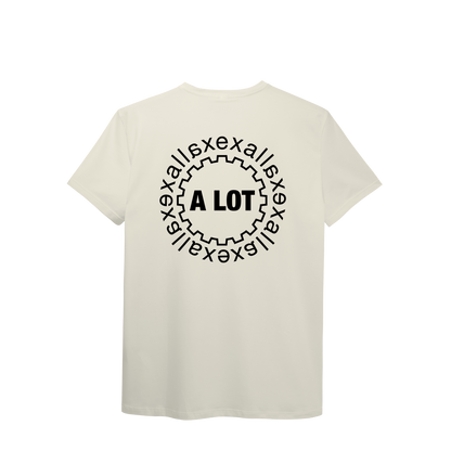 Camiseta Marfim PIMA Unissex - Escape In