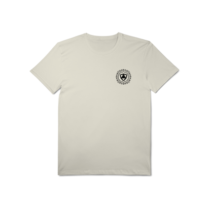 Camiseta Marfim PIMA Unissex - Escape In
