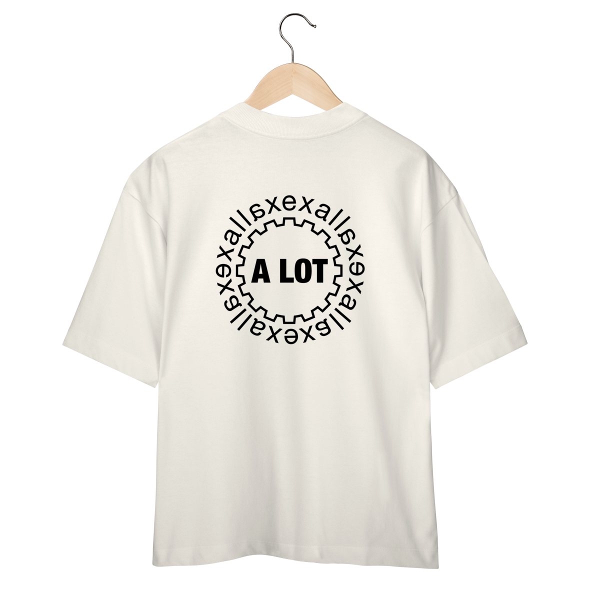 Camiseta Oversized Off-White Unissex - Escape In