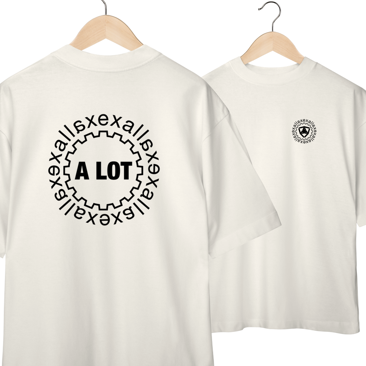 Camiseta Oversized Off-White Unissex - Escape In