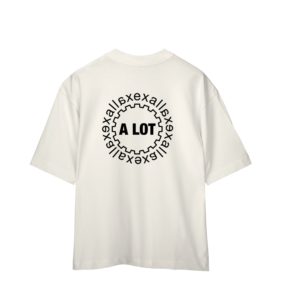 Camiseta Oversized Off-White Unissex - Escape In