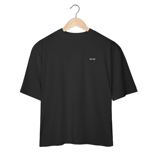 Camiseta Oversized Preta Unissex - Rot Cashflow