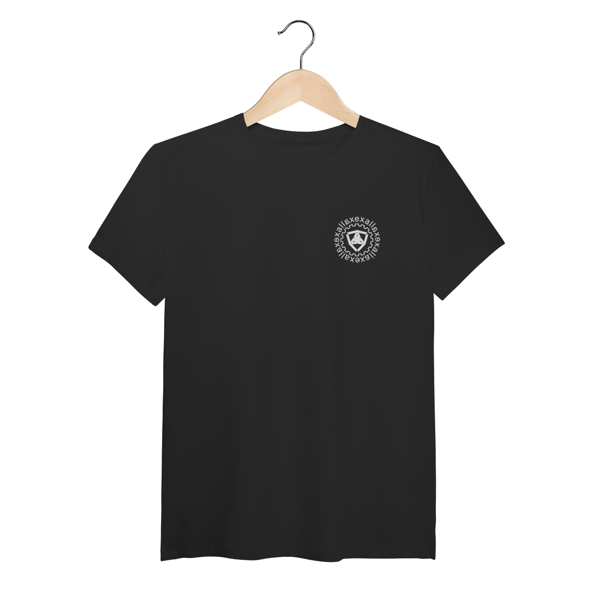 Camiseta Preta PIMA Unissex - Escape In