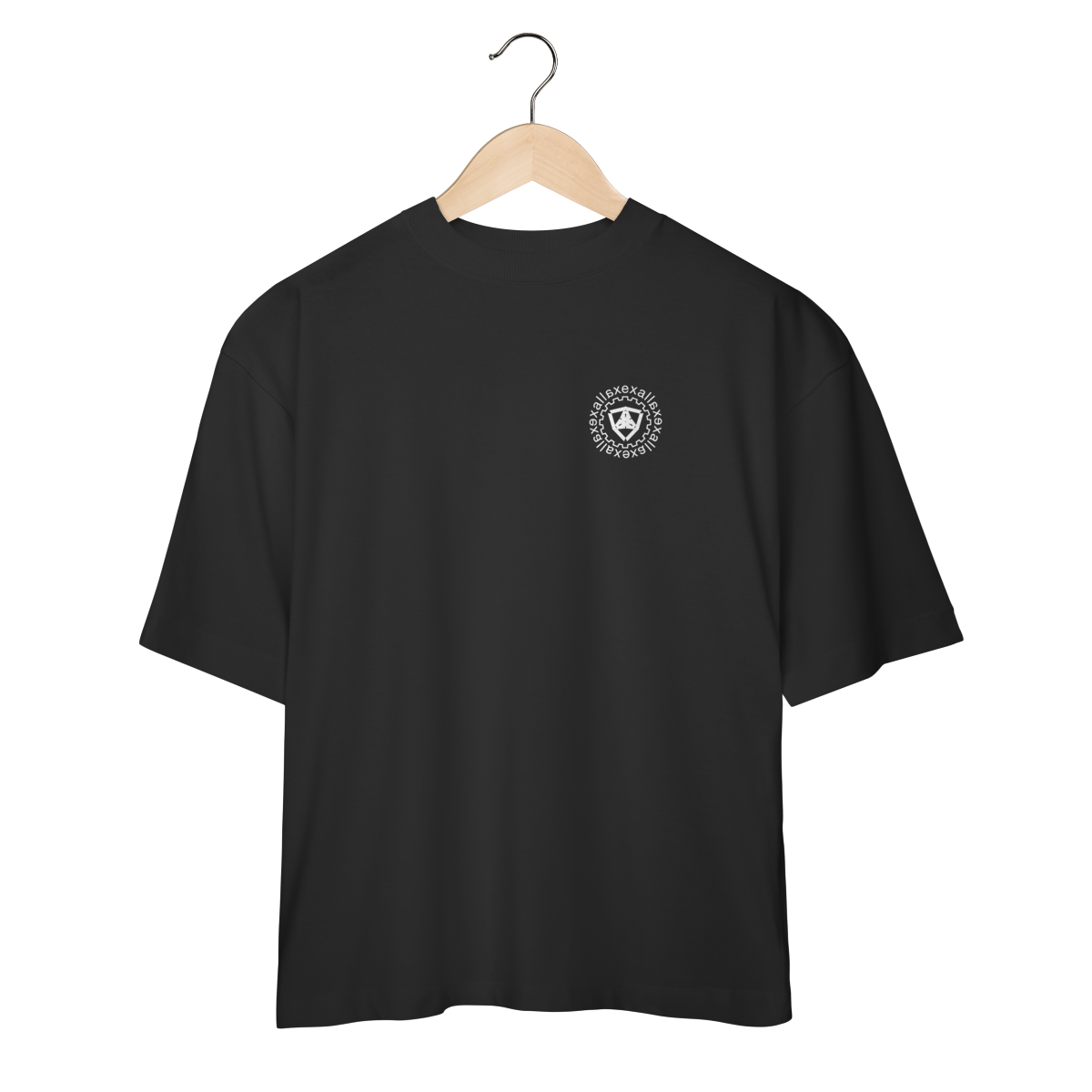Camiseta Oversized Preta Unissex - Escape In