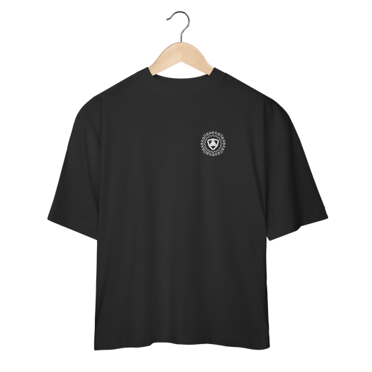 Camiseta Oversized Preta Unissex - Escape In