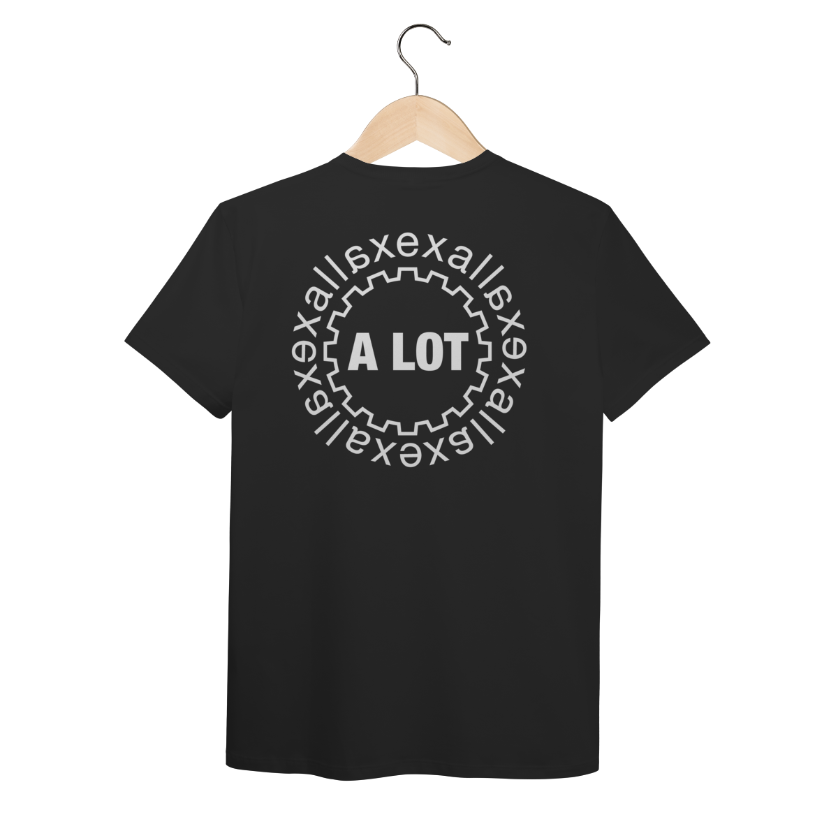 Camiseta Preta PIMA Unissex - Escape In