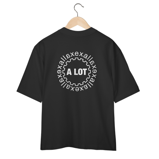 Camiseta Oversized Preta Unissex - Escape In