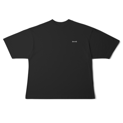 Camiseta Oversized Preta Unissex - Rot Cashflow