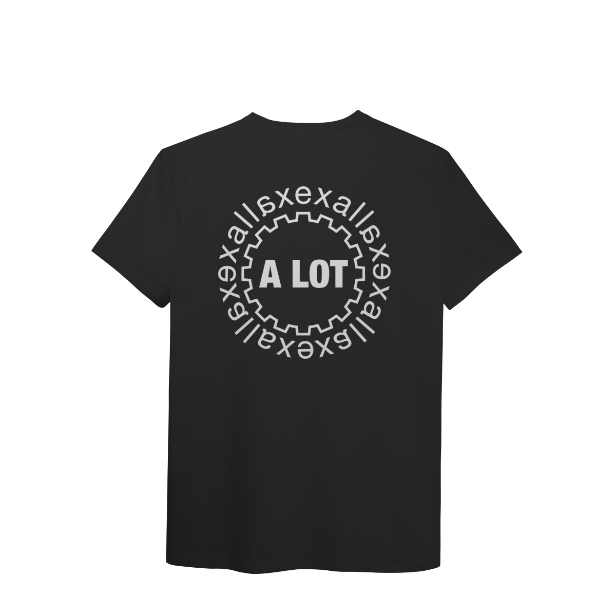 Camiseta Preta PIMA Unissex - Escape In