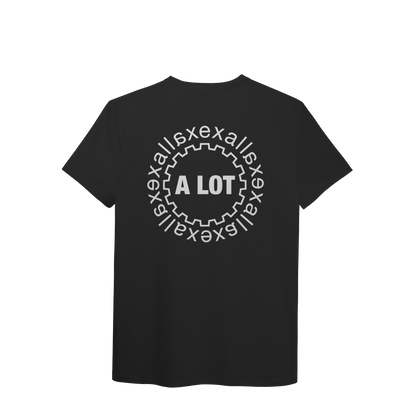 Camiseta Preta PIMA Unissex - Escape In