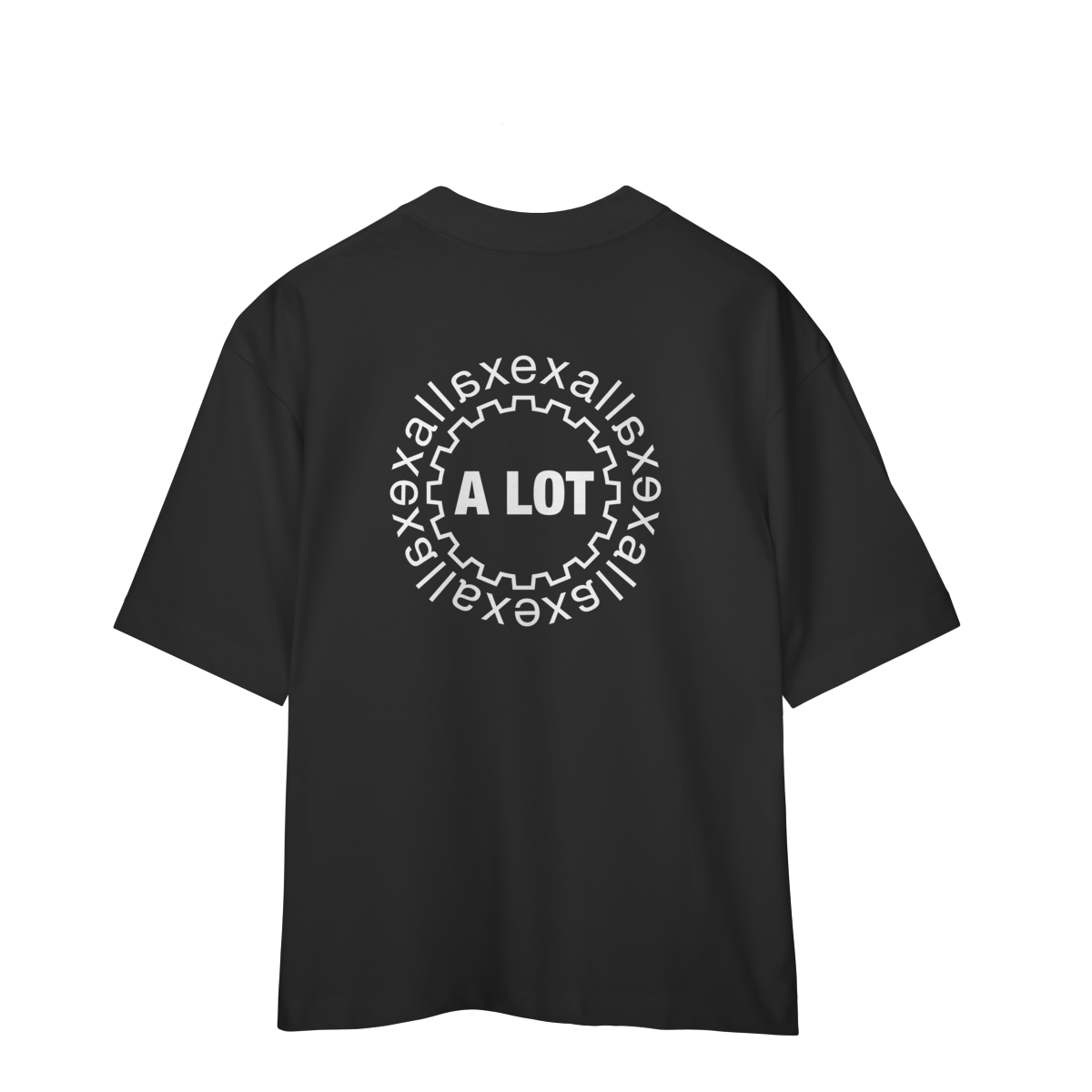 Camiseta Oversized Preta Unissex - Escape In